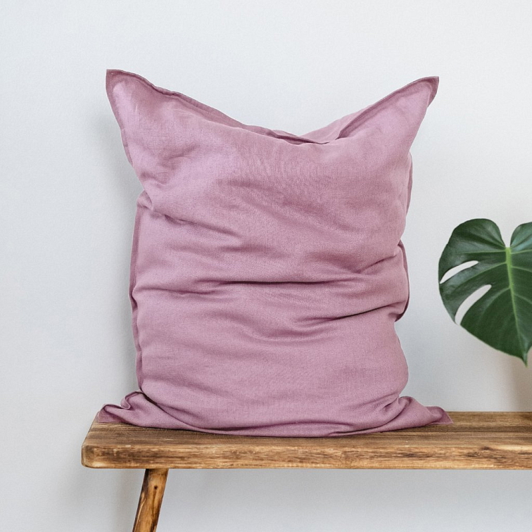 Lněný povlak na polštář COMFORT ROSE