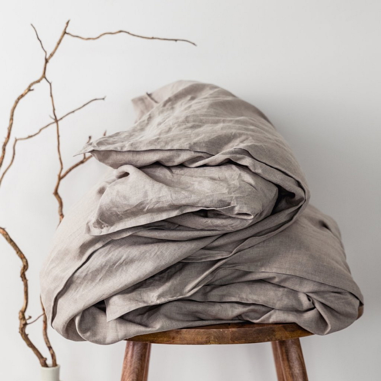 Lněný povlak na přikrývku COMFORT NATURAL