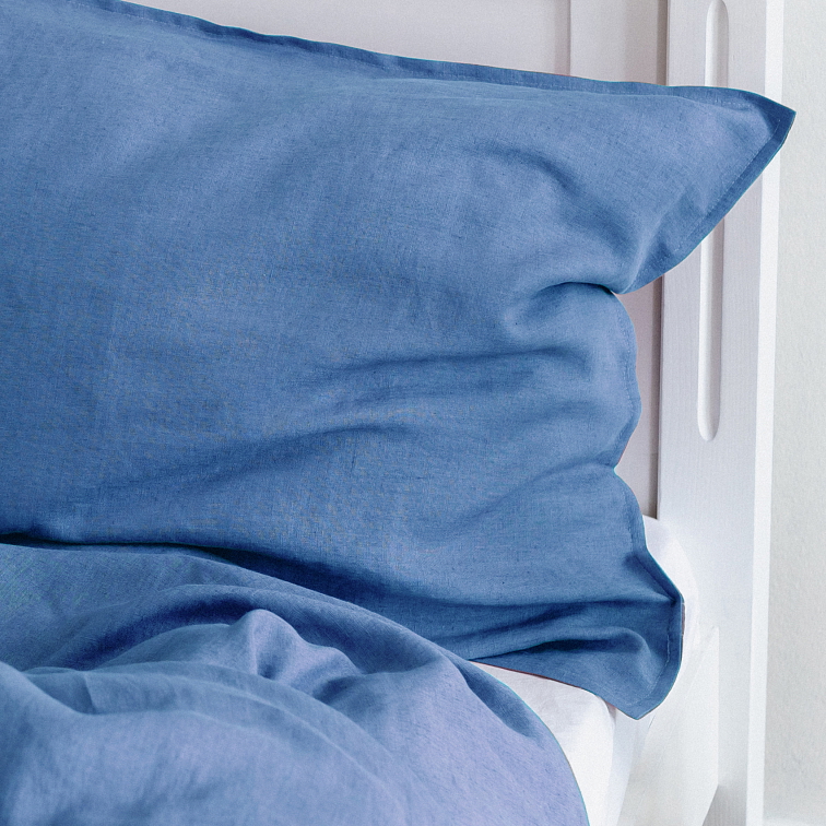 Lněný povlak na přikrývku COMFORT MARINE