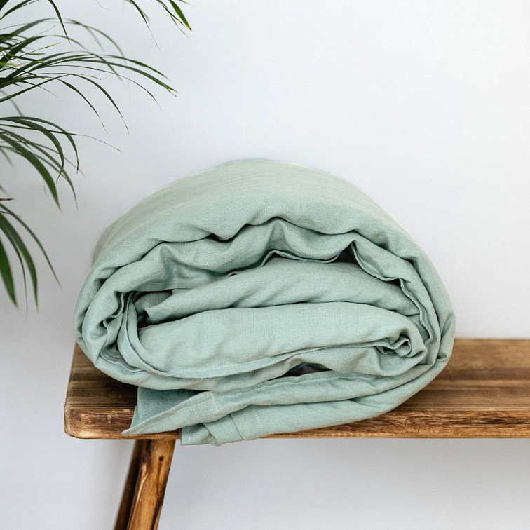 Lněný povlak na přikrývku COMFORT OCEAN