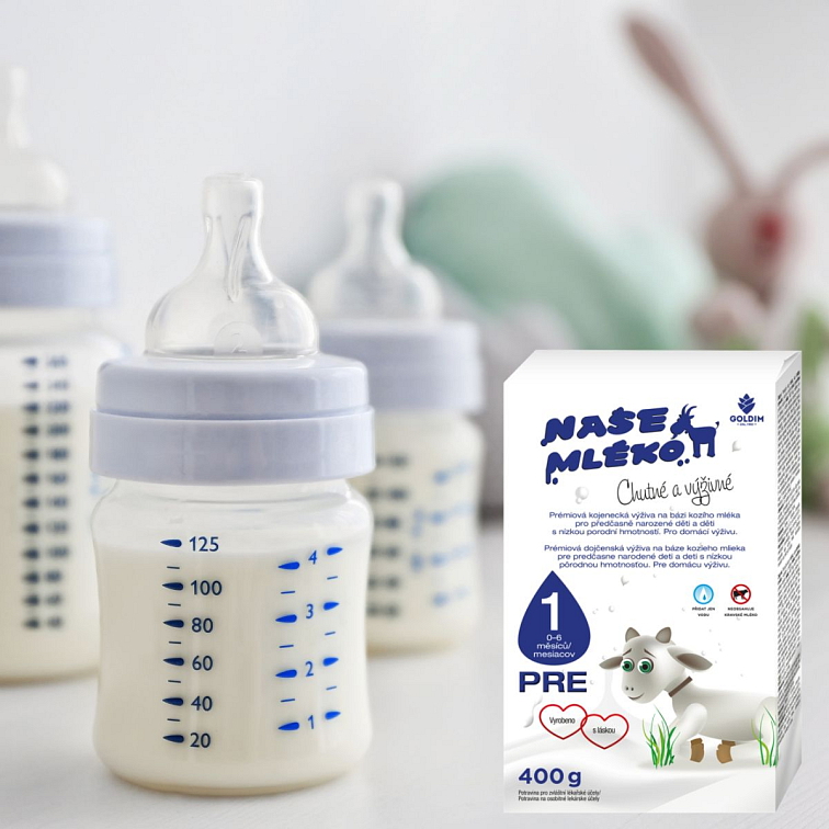 NAŠE MLÉKO PRE 1, 400 g