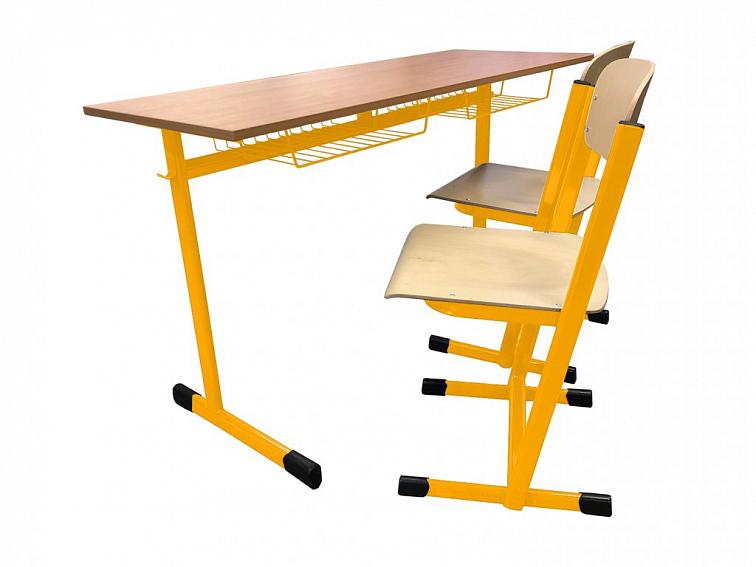 Školní set dvoumístný Eco, pevný