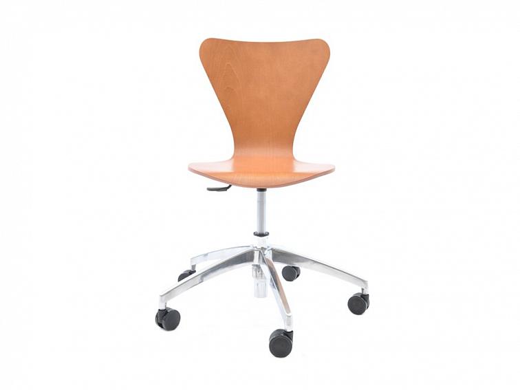 Školní otočná šálová židle na kolečkách DAVID