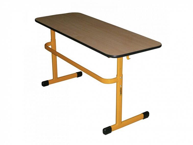 Školní lavice Teo 2místná, stavitelná