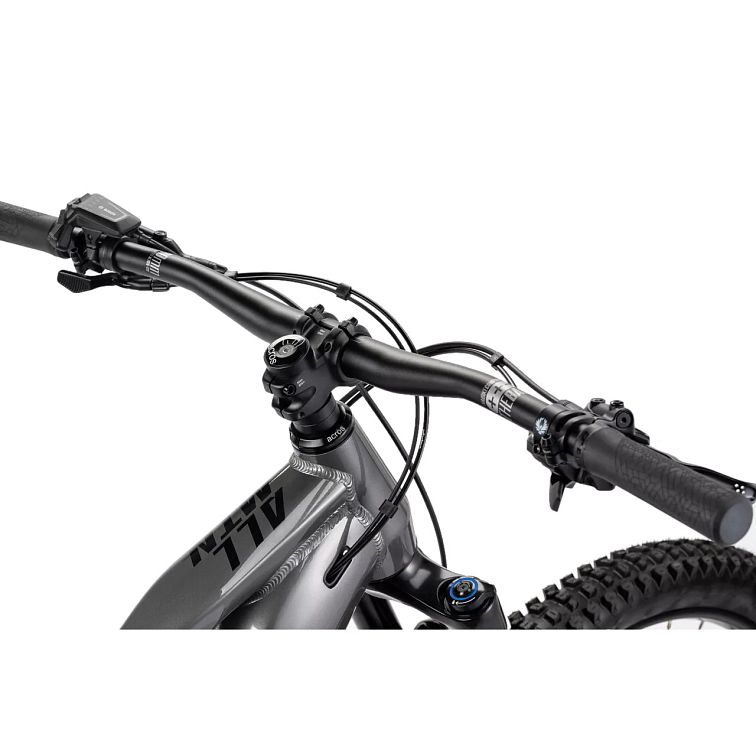 Haibike ALLMTN 4 - silver/red/black