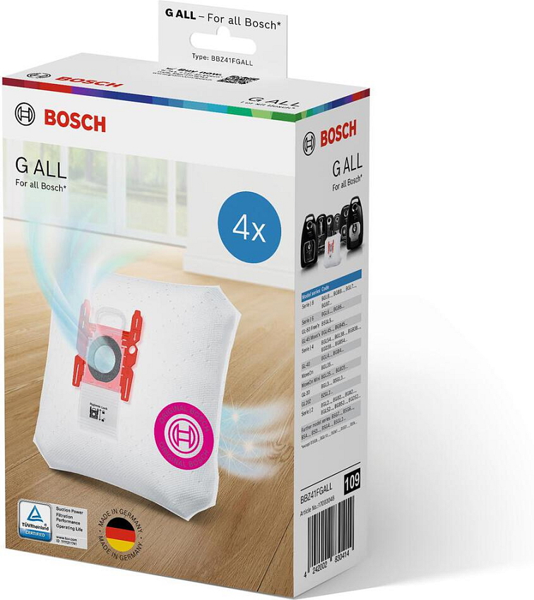 Bosch BBZ41FGALL sáčky do vysavače (4 ks)