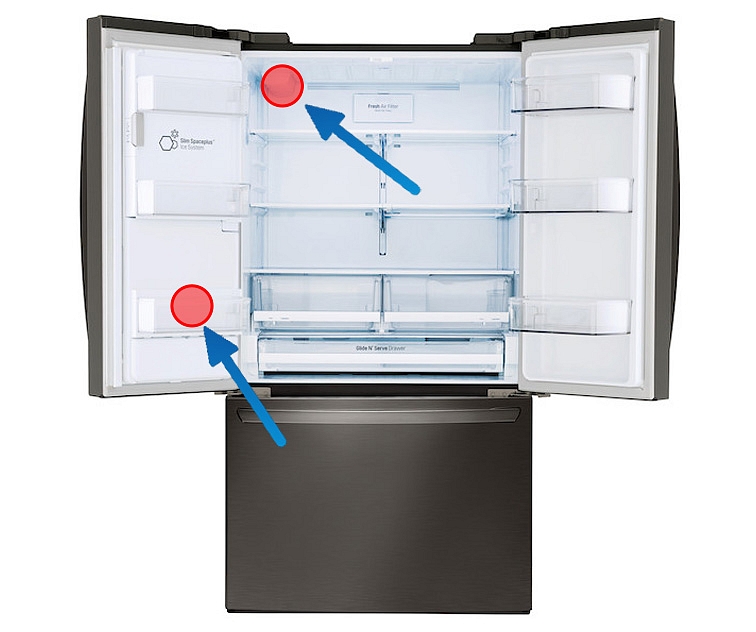 Vodní filtr LT1000P (ADQ747935) pro lednice LG