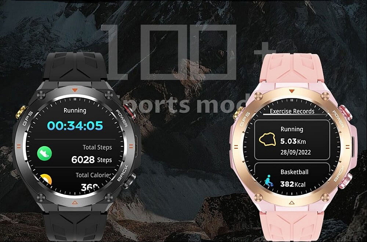 Watchking WK82 Pro ružové