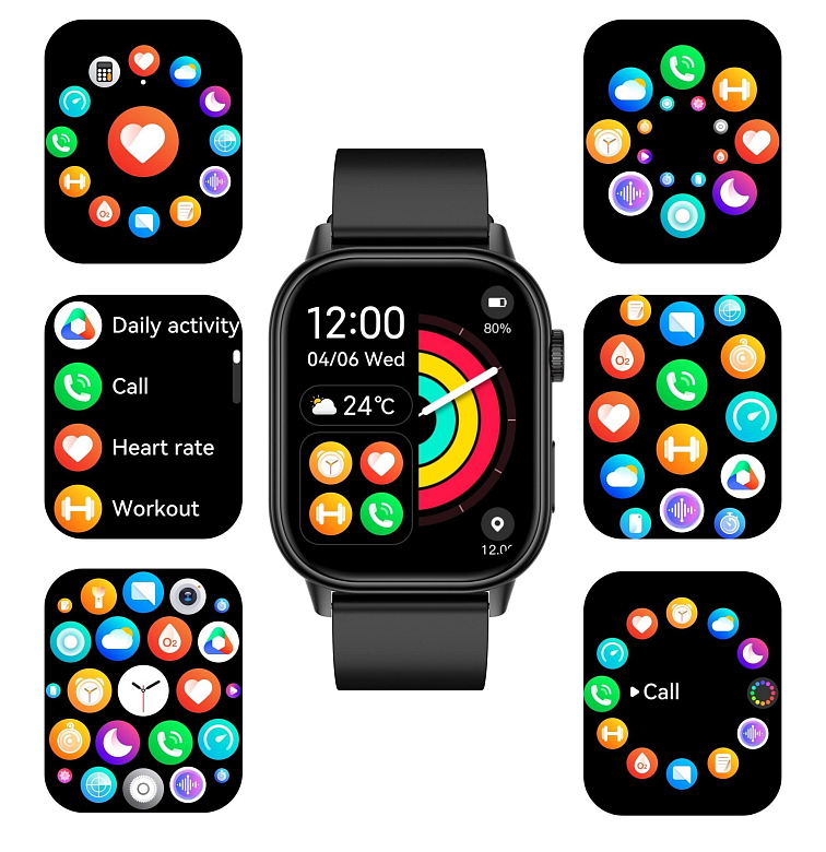 Watchking WK17 Pro strieborné