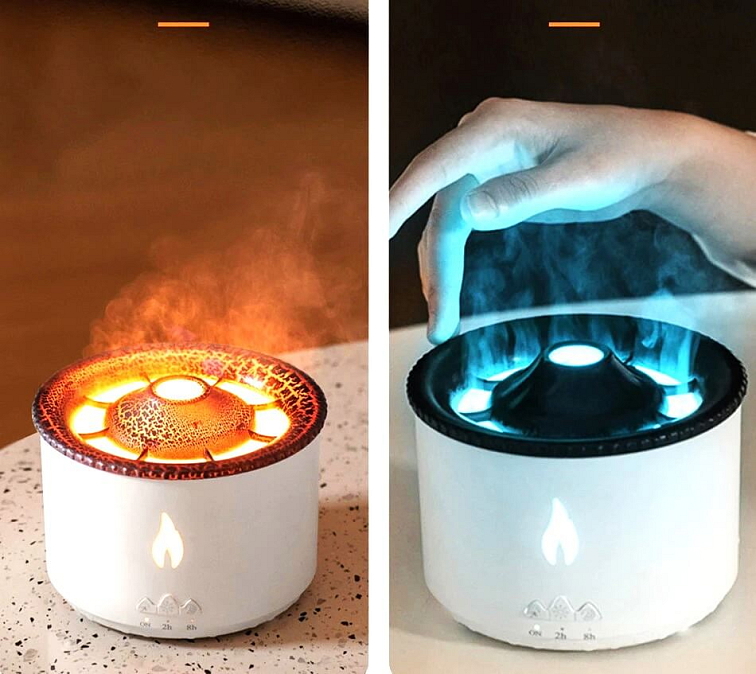 JX aróma difuzér V19 Volcano biely