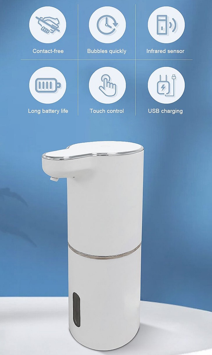 Leva dávkovač mydla Premium 300 ml V3s