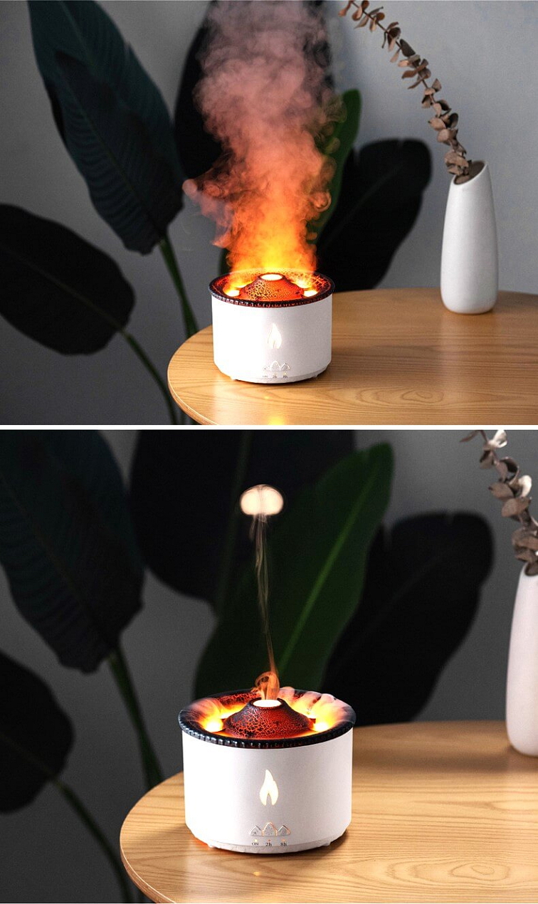 JX aróma difuzér V19 Volcano biely