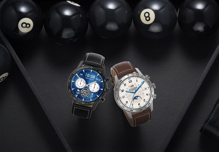 Watchking WT70 Pro čierne koža