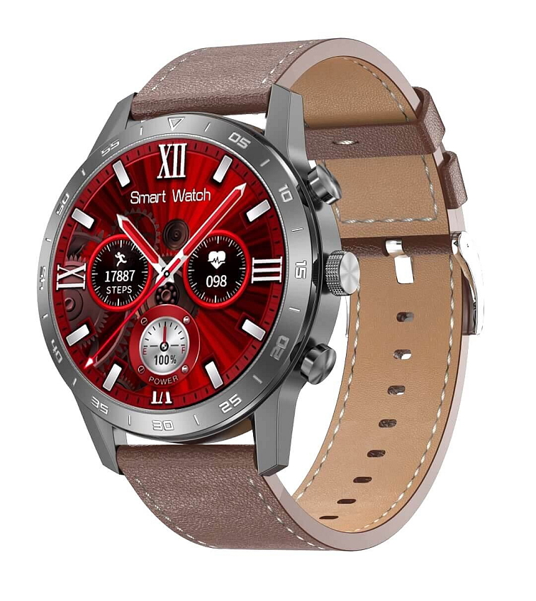 Watchking WT70 MATE čierne koža