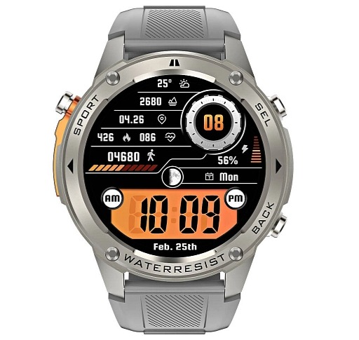 Watchking WK57 Pro strieborné