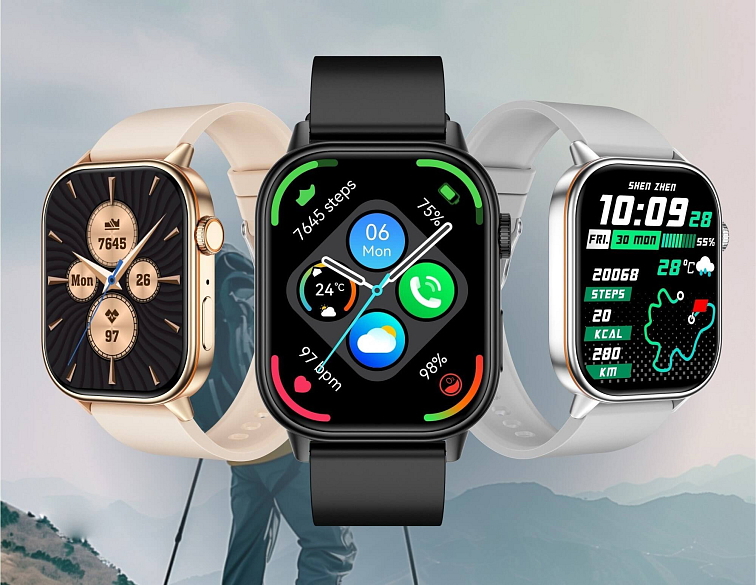 Watchking WK17 Pro strieborné