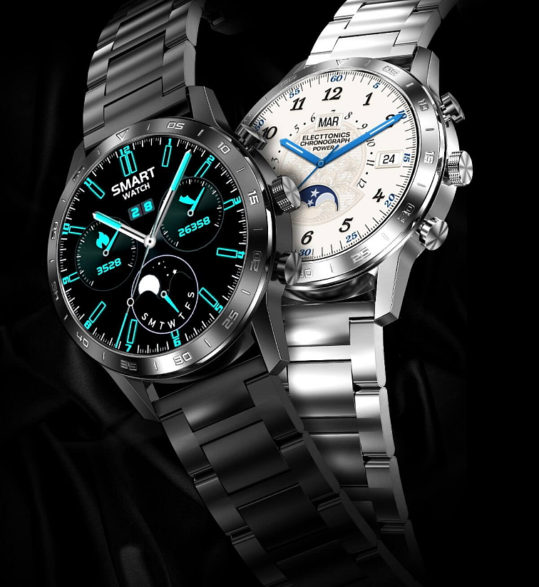 Watchking WT70 MATE strieborné kov