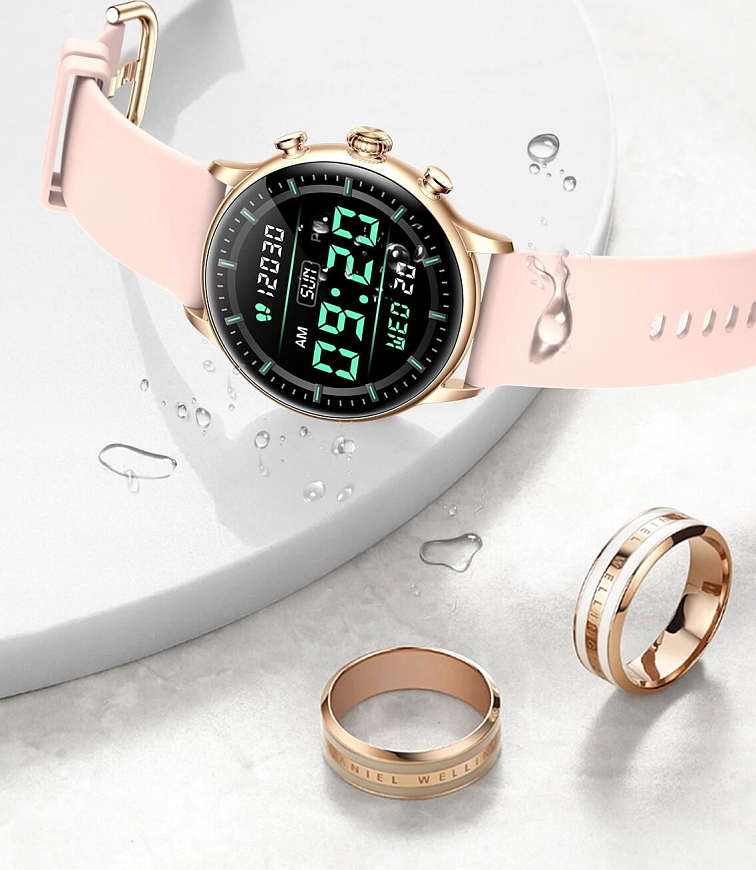 Watchking WK26 Pro ružovo-zlaté