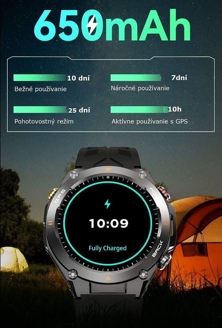 Watchking WK82 Pro čierne