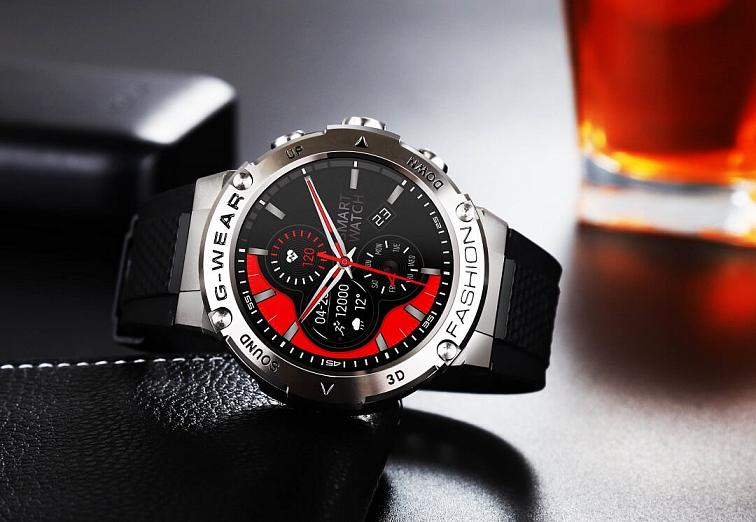 Watchking W28 Pro strieborné