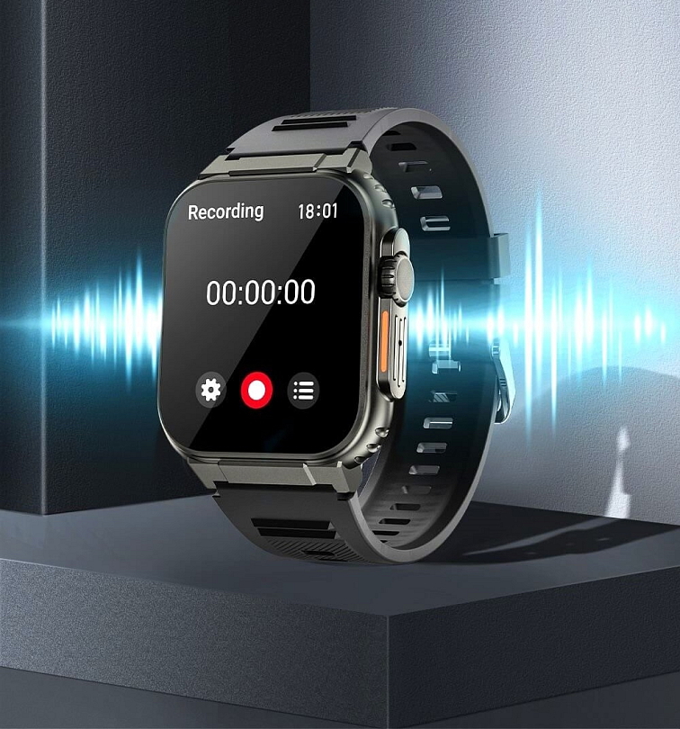 Watchking WK72 Pro strieborné