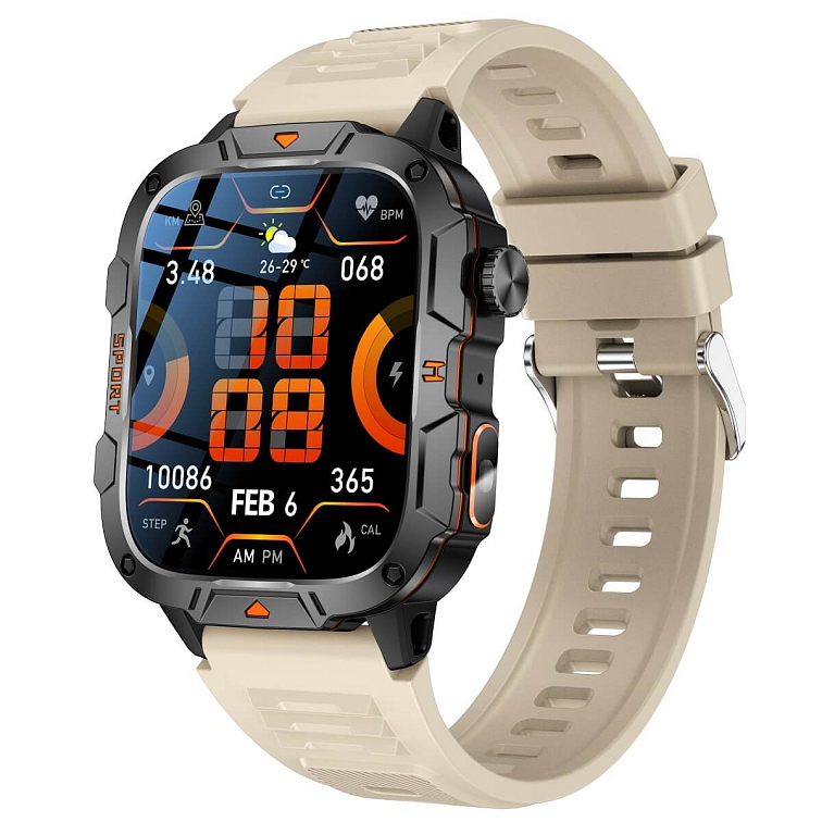 Watchking WK12 Pro hnedé