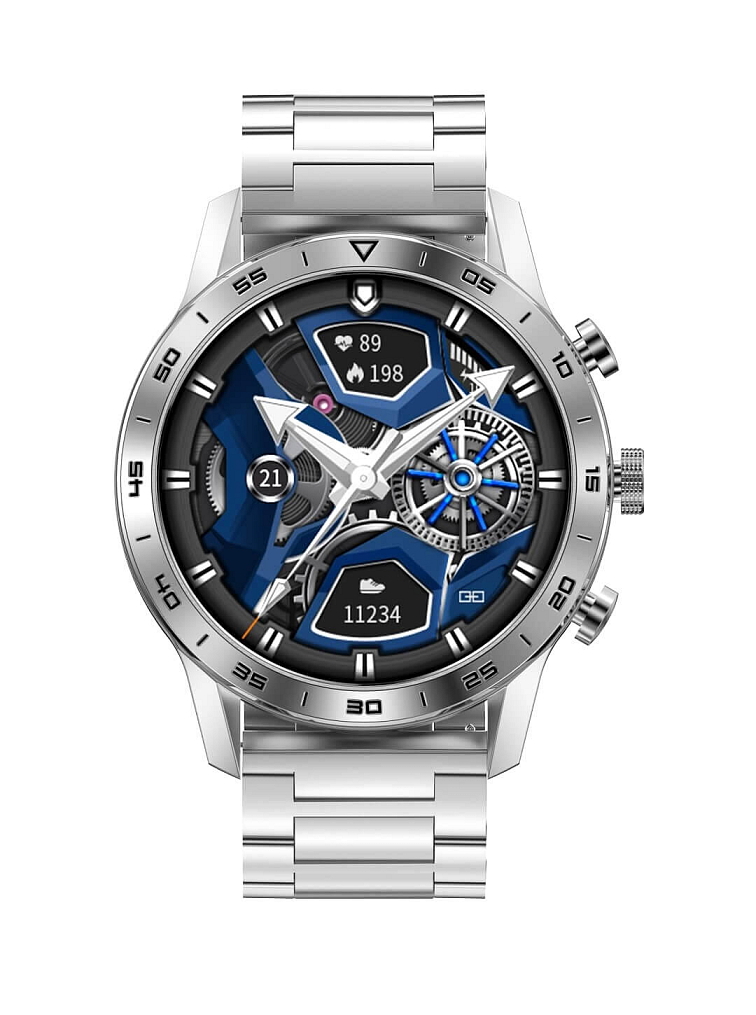 Watchking WT70 MATE strieborné kov