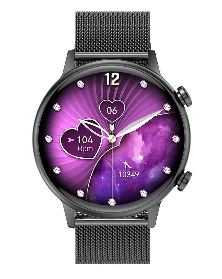 Watchking WK39 Pro čierne kov