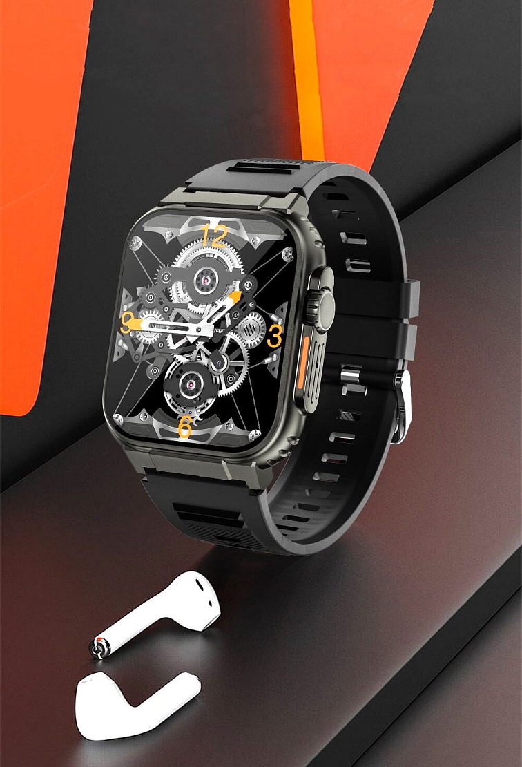 Watchking WK72 Pro strieborné