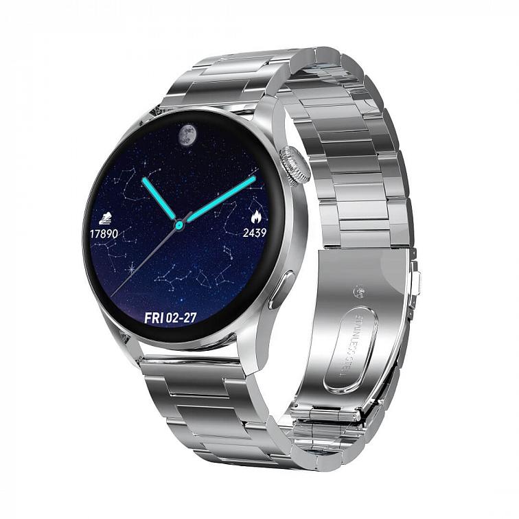 Watchking WT3 Pro strieborné kov