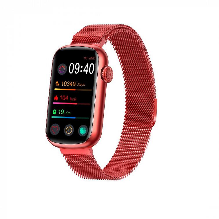 Watchking W08 Pro červené