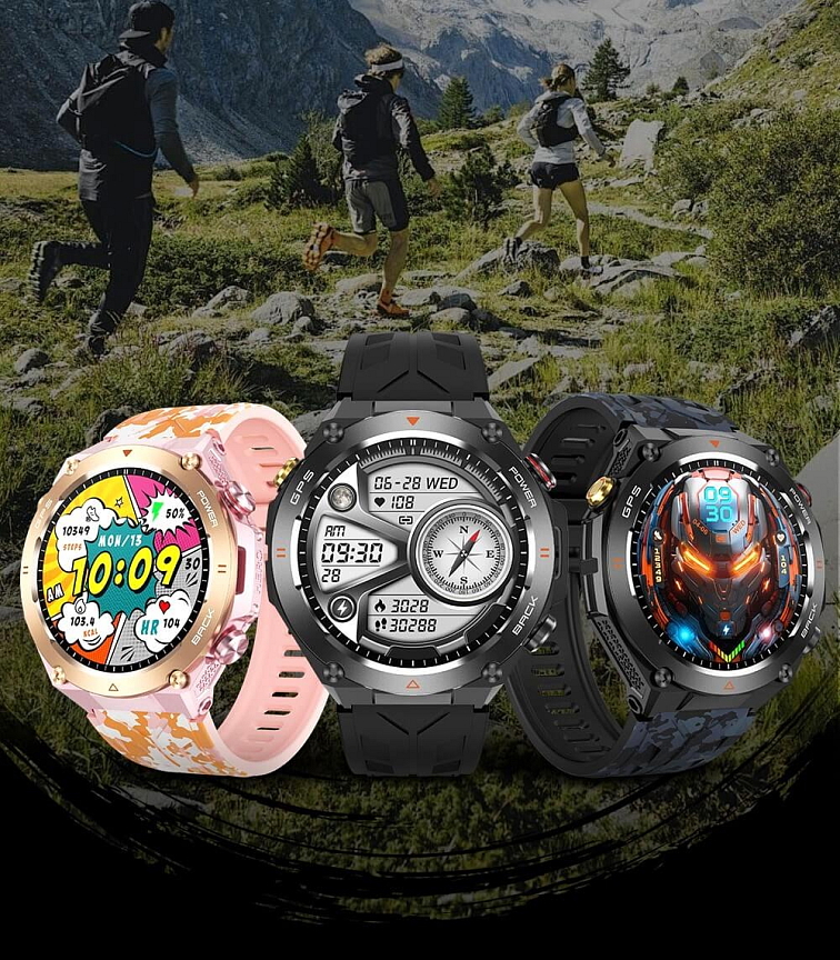 Watchking WK82 Pro ružové