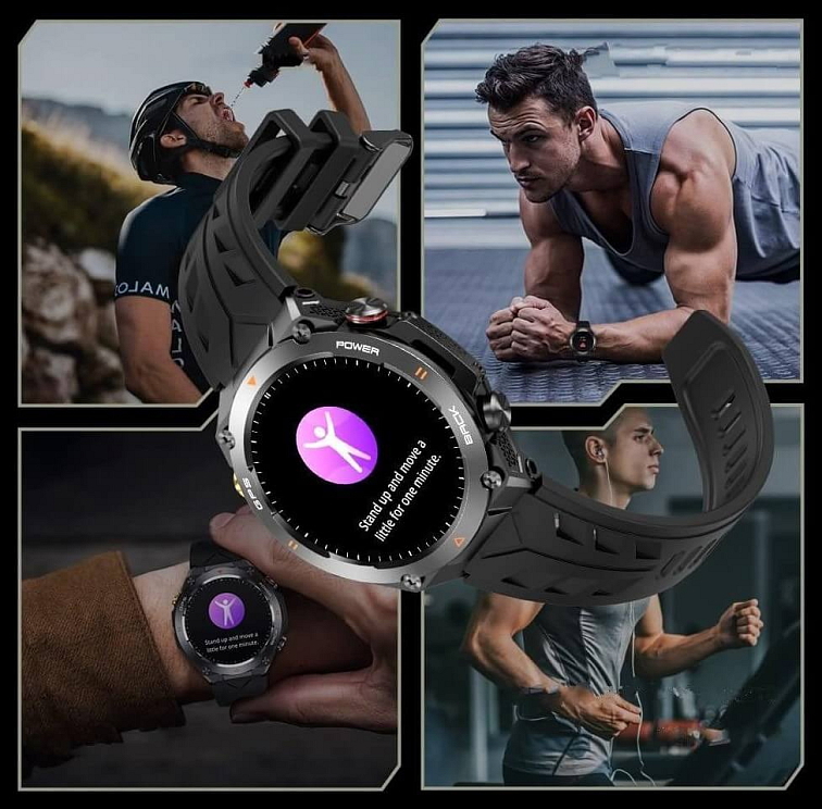 Watchking WK82 Pro ružové