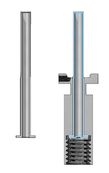Modefine 3D M2 Pro hotend 0,4mm pro Bambu Lab P1