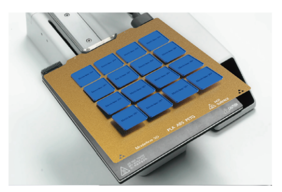 Modefine 3D zlatý oboustraný zrnitý PEI plát pro Bambu Lab A1 mini
