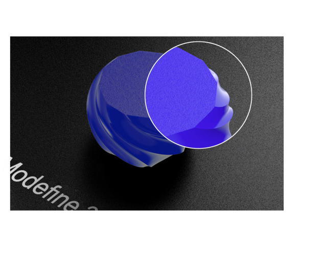 Modefine 3D černý oboustraný zrnitý PEI plát pro Bambu Lab X1, P1, A1