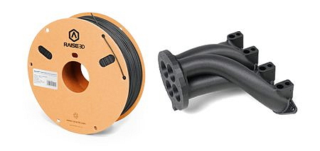 Raise3D Hyper Core PPA CF25 černá 1,75mm 1kg