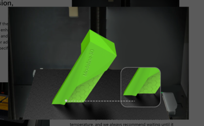 Modefine 3D černý oboustraný zrnitý PEI plát pro Bambu Lab X1, P1, A1