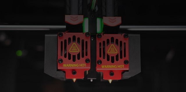 Raise3D Pro3 HS 3D tiskárna s dvojitými extrudery