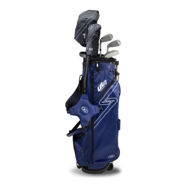 U.S. Kids Golf UL7-63 (160 cm) W10 5-Club dětský golfový set, tmavě modrý