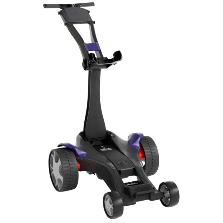 Stewart Q Follow 2025 elektrický golfový vozík amethyst - baterie na 36 jamek