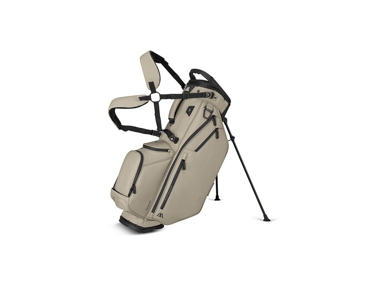 Big Max Dri Lite Hybrid Prime nepromokavý golfový standbag taupe