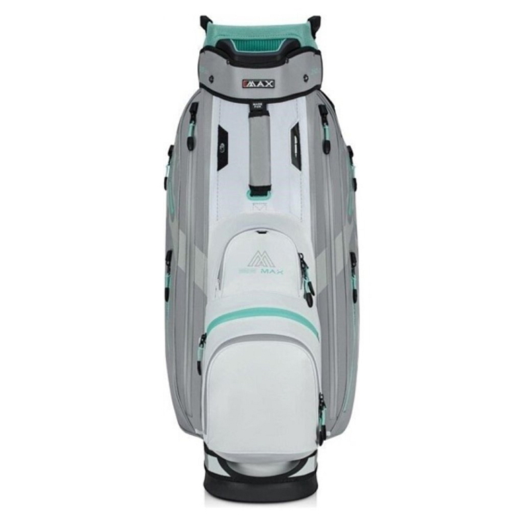 Big Max DRI LITE SPORT 3 golfový cartbag GREY/WHITE/MINT