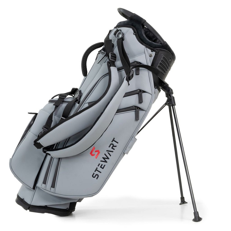 Stewart Golf NEXAS Hybrid golfový stand bag šedý