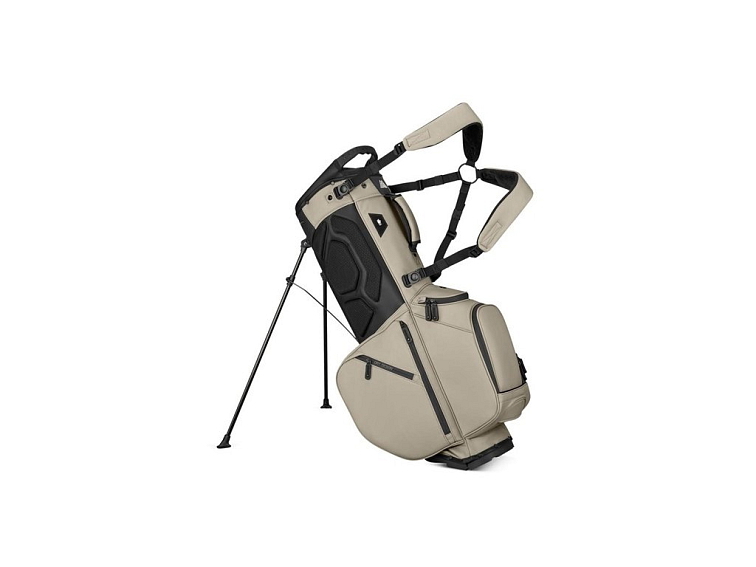 Big Max Dri Lite Hybrid Prime nepromokavý golfový standbag taupe