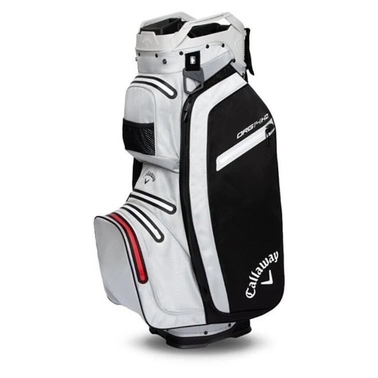 Callaway ORG 14 HD golfový cartbag Black/Grey/Red