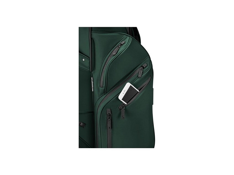 Big Max Dri Lite Silencio Prime nepromokavý golfový cartbag Forest Green