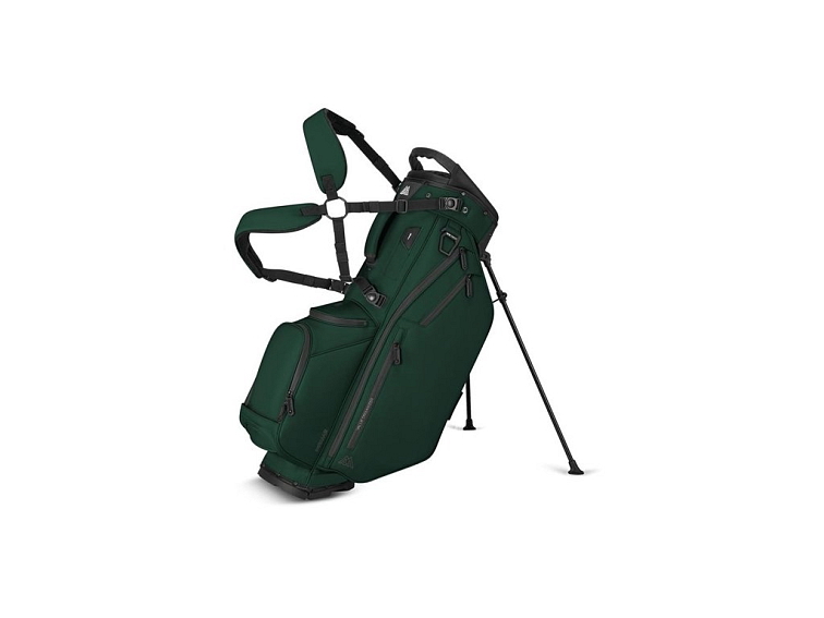 Big Max Dri Lite Hybrid Prime nepromokavý golfový standbag forest green