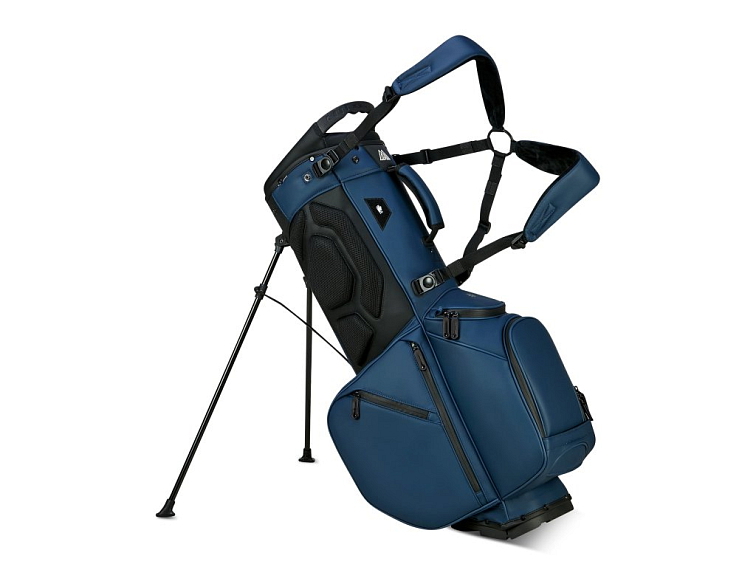 Big Max Dri Lite Hybrid Prime nepromokavý golfový standbag navy