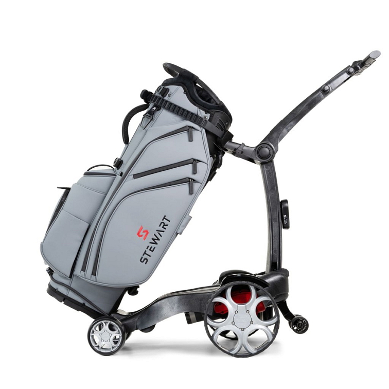 Stewart Golf NEXAS Hybrid golfový stand bag šedý